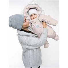 Комбинезон MaLeK BaBy Трансформер, размер 62, , светло-розовый