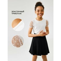 Школьная блуза Acoola, размер 152, белый