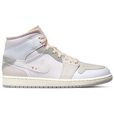 Кроссовки Jordan Air Jordan 1 Mid, размер 9.5, бежевый