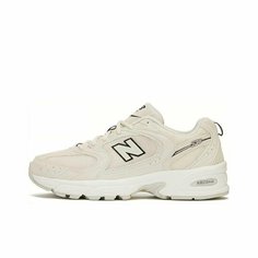 Кроссовки New Balance 530, полнота F (EU)/ на среднюю стопу, размер 7.5US 40.5EU 39.5RU 25.5CM, cream