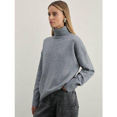 Свитер Zarina, размер XL (RU 50), , серый меланж