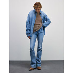 Джинсы клеш Zarina bootcut, размер M (RU 46)/170, индиго