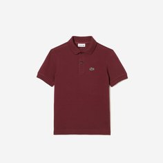 Поло LACOSTE, размер T10A, бордовый