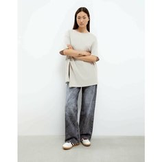 Джинсы багги Gloria Jeans, размер 46/170, серый