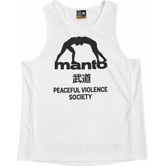 Майка спортивная Manto, размер S, белый