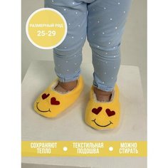 Тапочки TapModa, размер 25, желтый