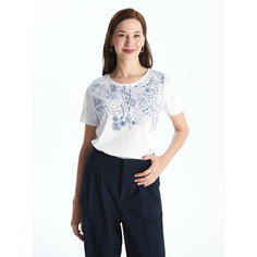 Футболка LC Waikiki, 1 шт., размер L, Optical White
