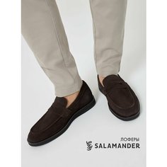 Лоферы Salamander, размер 43, темно-коричневый