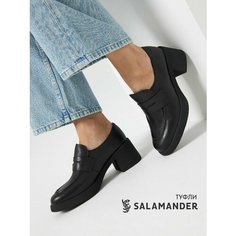 Лоферы Salamander, размер 39, черный