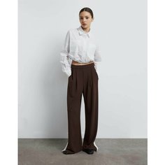 Брюки классические Gloria Jeans, размер M/170 (44-46), коричневый