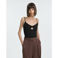 Боди Gloria Jeans GJ BLACK, размер S (40-42), черный