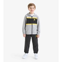 Костюм спортивный Diadora, размер S, серый/черный