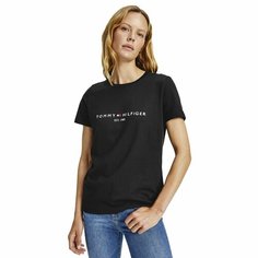Футболка TOMMY HILFIGER, размер S, черный