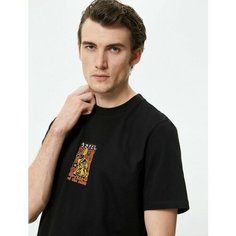 Футболка KOTON, размер XL, черный