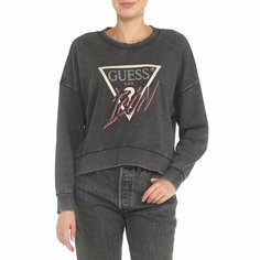 Свитшот GUESS, размер L, , черный