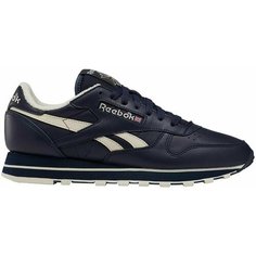 Кроссовки Reebok Classic Leather, размер US 11 , UK 10 , EUR 42.5, темно-синий