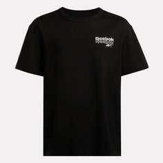 Футболка спортивная Reebok, размер XL INT, черный