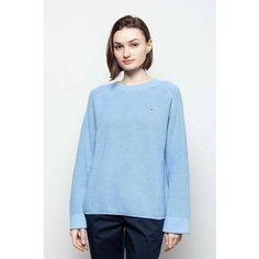 Джемпер TOMMY HILFIGER CO CARDI STITCH C-NK, размер L, , синий