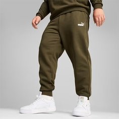 Брюки джоггеры PUMA, размер 50, хаки