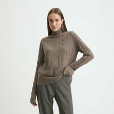 Свитер Maison David, размер S, , серо-коричневый