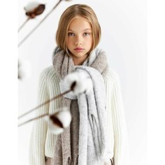 Шарф Gloria Jeans,140х35 см, серый