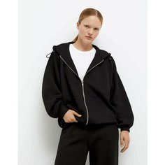 Толстовка Gloria Jeans, размер XXS-XS/164, , черный