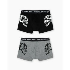 Трусы Gloria Jeans, комплект из 2 шт., размер XS (40-42), черный/серый