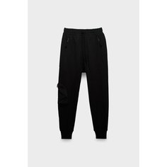 Брюки джоггеры thom/krom pants m st 464 black, размер 54, чёрный