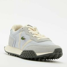 Кроссовки LACOSTE, размер 37,5, серо-голубой