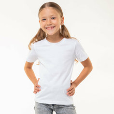 Футболка Happyfox, размер 134, белый