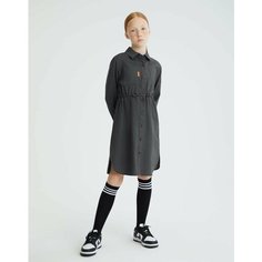 Платье Gloria Jeans GJ COOL, размер 10-12л/146-152, темно-серый