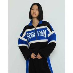 Свитшот Gloria Jeans Ready! Steady! Go!, размер XS (38-40), , чёрный