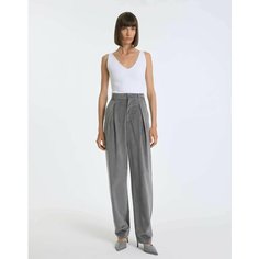 Брюки чинос Gloria Jeans GJ BLACK, размер 36/158, серый