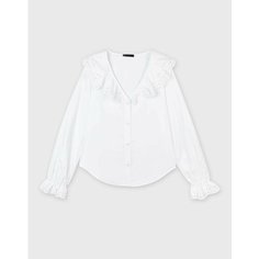 Блуза Gloria Jeans GJ BLACK, размер XS (38-40), белый