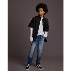 Джинсы Gloria Jeans GJ COOL, размер 6-7л/122 (32), синий
