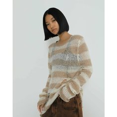 Джемпер Gloria Jeans, размер S-M/170 (40-44), молочный/бежевый