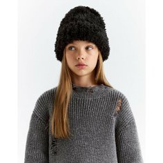 Шапка бини Gloria Jeans, размер 8-10л, черный