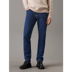 Джинсы зауженные CALVIN KLEIN, размер 33/32, синий