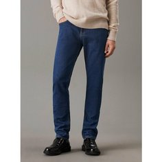 Джинсы зауженные CALVIN KLEIN, размер 30/32, синий