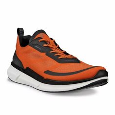 Кроссовки ecco BIOM 2.2 M, полнота F (EU)/ на среднюю стопу, размер 45, оранжевый, черный