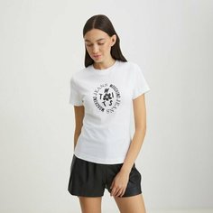 Футболка MOSCHINO JEANS, размер 2XS, белый