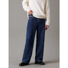 Джинсы широкие Calvin Klein Jeans 90s Loose, размер 32, синий