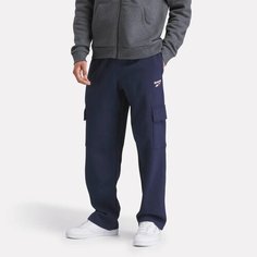 Брюки Reebok, размер S, синий
