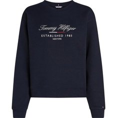 Свитшот TOMMY HILFIGER, размер XS, , синий