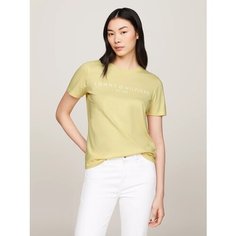 Футболка TOMMY HILFIGER, размер L, Lemon Zest