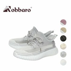 Кроссовки Nobbaro, полнота 6 (RU)/ на среднюю стопу, размер 41, серый..