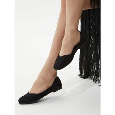 Балетки лодочки Vigorous, размер 36, black