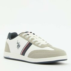 Кеды U.S. POLO ASSN., размер 43, белый