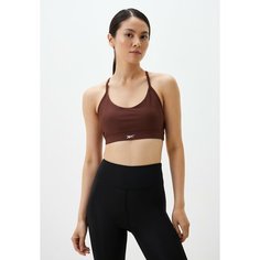 Топ Reebok, 1 шт., размер L, коричневый