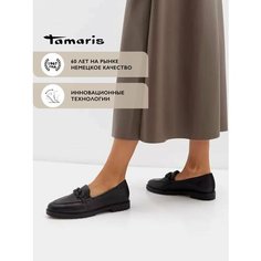 Лоферы Tamaris 1-24201-41-003, размер 39, черный